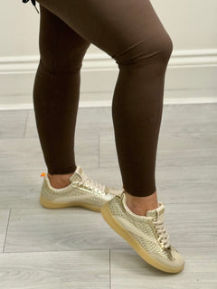 Load image into Gallery viewer, Miami trainers - Gold
