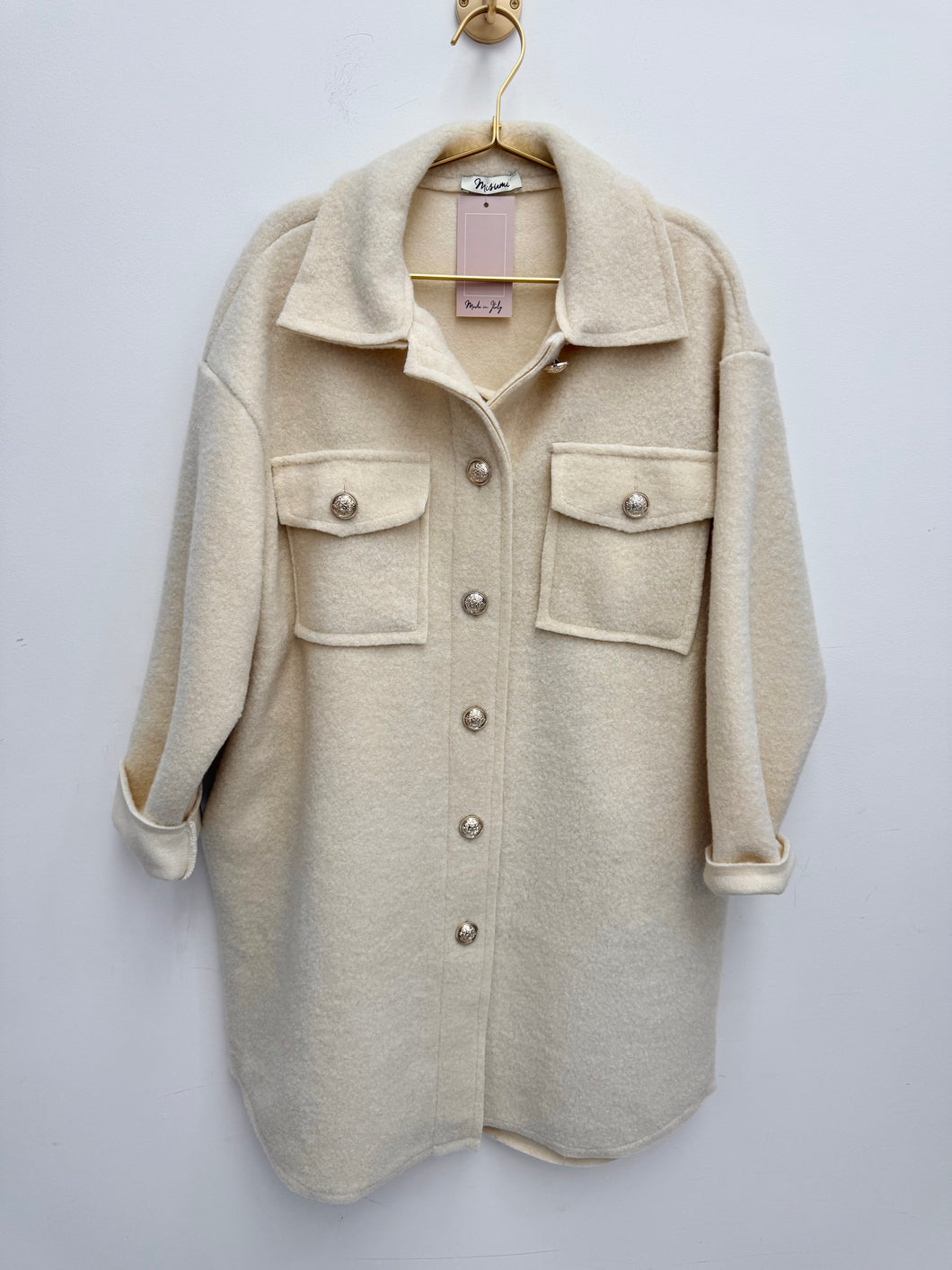 Tara shacket - 4 colours