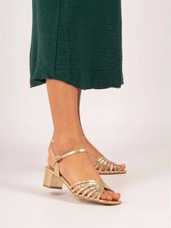Load image into Gallery viewer, Twinkle heels - gold

