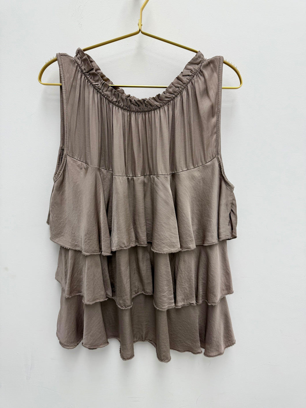 Frilly top - 8 colours