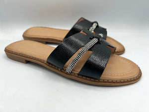 Brittany sliders - black