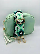 Bag Strap 70 - Aqua Pattern