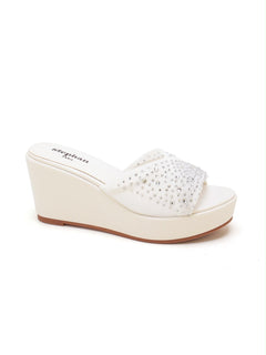 Load image into Gallery viewer, Heidi wedges - White
