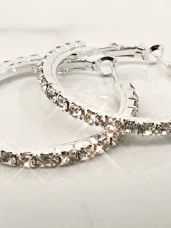 Load image into Gallery viewer, Jodie Hoop Earrings - 3cm diameter
