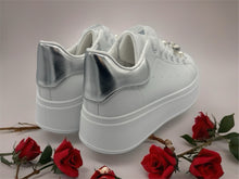 Load image into Gallery viewer, Charm Trainers - Silver
