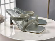 Ruby heels - Silver