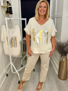 Sharon top - 2 colours