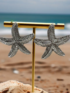 Load image into Gallery viewer, Starfish earrings
