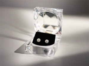 Disco Earrings - 6mm - Sterling Silver