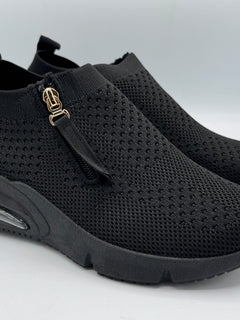 Load image into Gallery viewer, Clare Trainers - black
