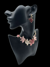 Load image into Gallery viewer, Posy Necklace &amp; Earrings Set - 3 Colours
