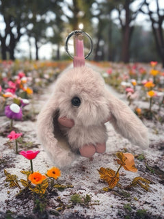 Load image into Gallery viewer, Bunny Rabbit Keyring
