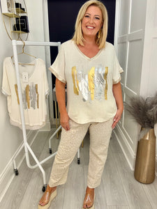 Sharon top - 2 colours
