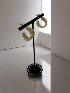 Load image into Gallery viewer, Triple Hoop Earrings
