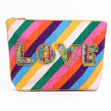 Love rainbow bag