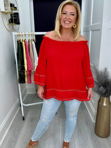 Paige top - 8 colours