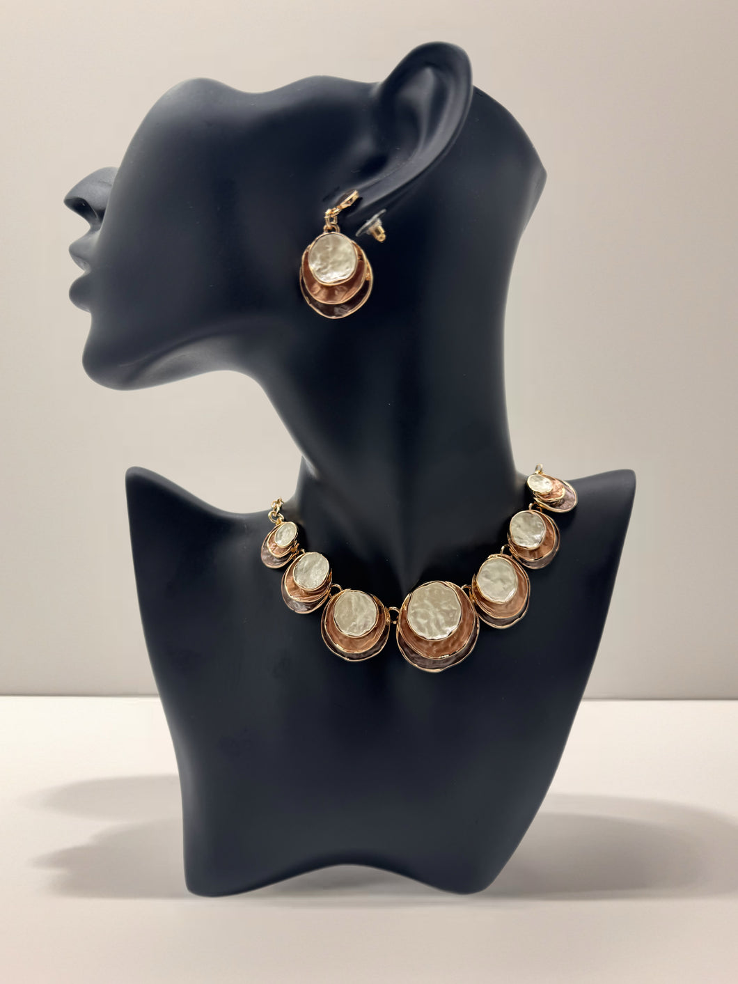 Evie Necklace & Earrings Set - 2 Colours