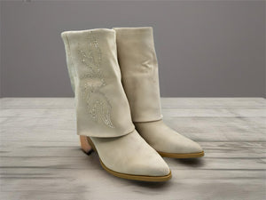 Monica boots - cream