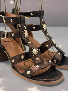 Load image into Gallery viewer, Sunset heels - Bronze. LAST PAIR
