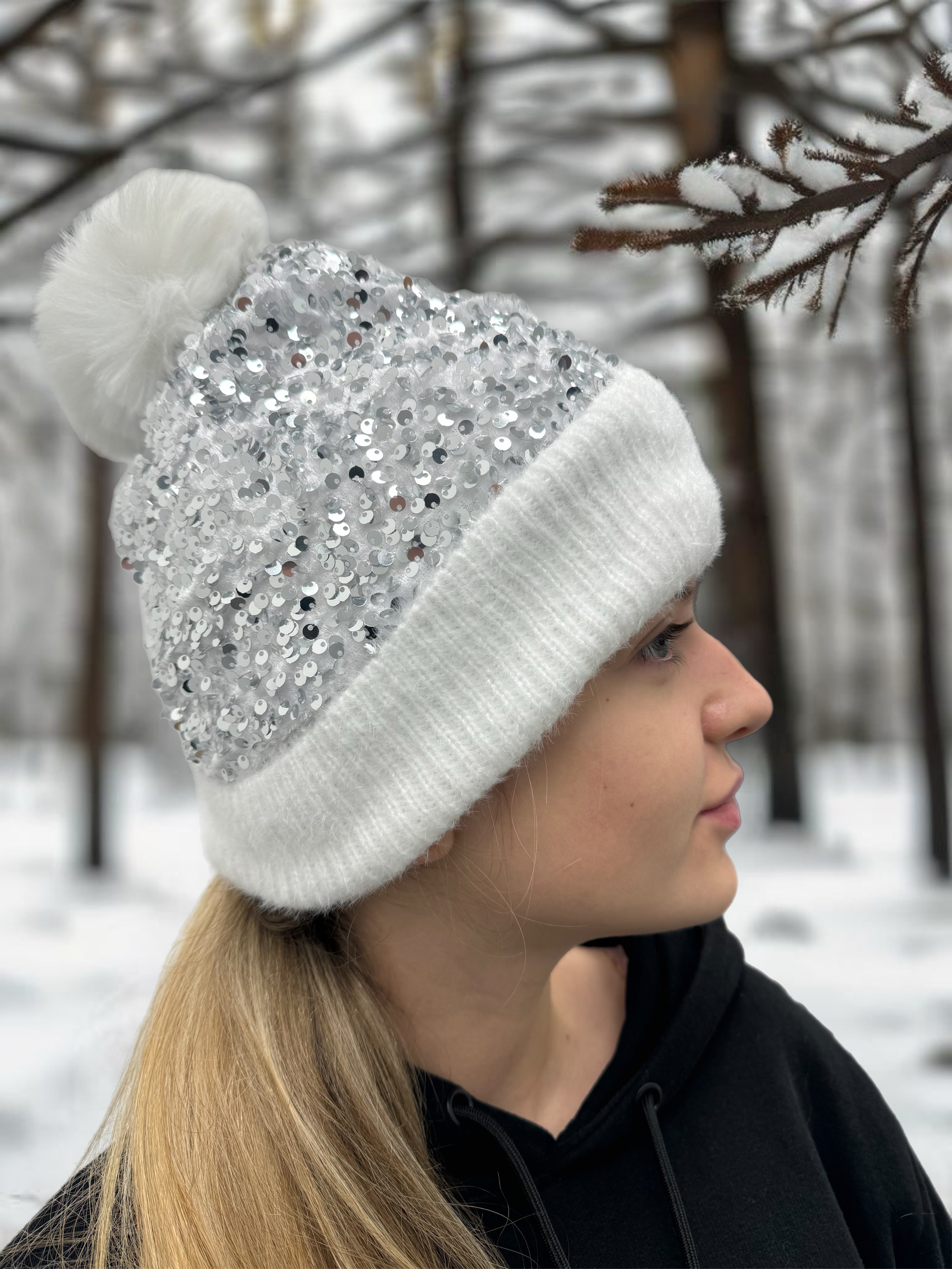 Sparkly winter hats online