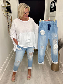 Load image into Gallery viewer, Honey Magic Jeans
