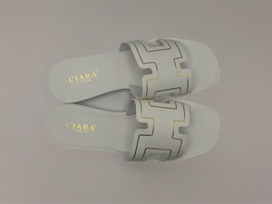 Helena Sandals - white