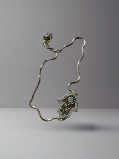 Load image into Gallery viewer, Hamsa Slider Bracelet
