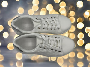 Lisa Trainers - white & silver