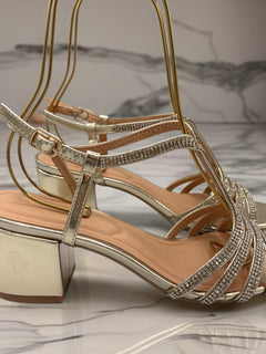 Load image into Gallery viewer, Imogen heels - Gold
