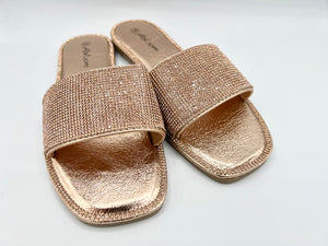 Twinkle sliders - rose gold