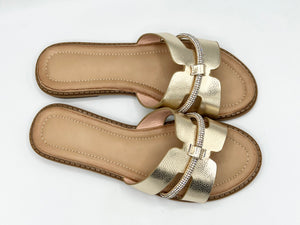 Brittany sliders - gold