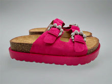 Load image into Gallery viewer, Riley flatforms - fuchsia

