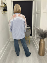 Load image into Gallery viewer, Marcy shirt - pinstripe
