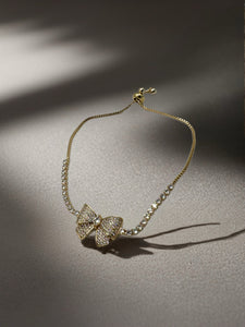 Bow Slider Bracelet - 2 Colours
