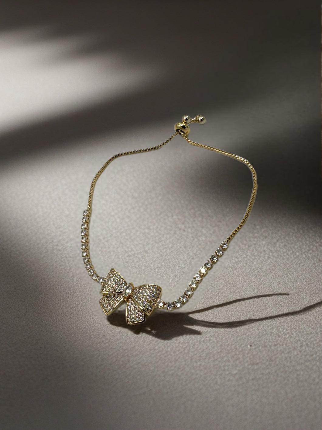 Bow Slider Bracelet - 2 Colours