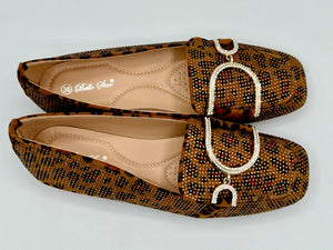 Fiona loafers - leopard