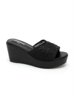 Load image into Gallery viewer, Heidi wedges - Black
