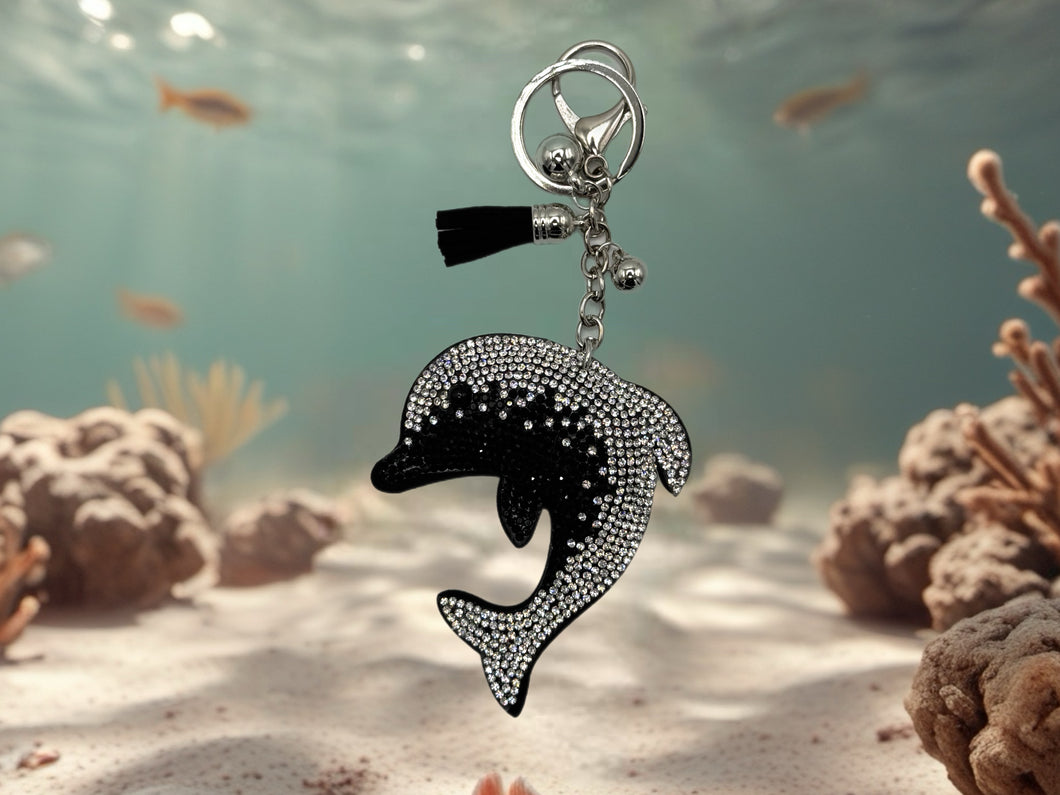 Dolphin Keyring - 2 Colours