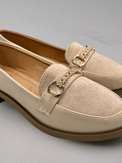 Load image into Gallery viewer, Beth loafers - Nude
