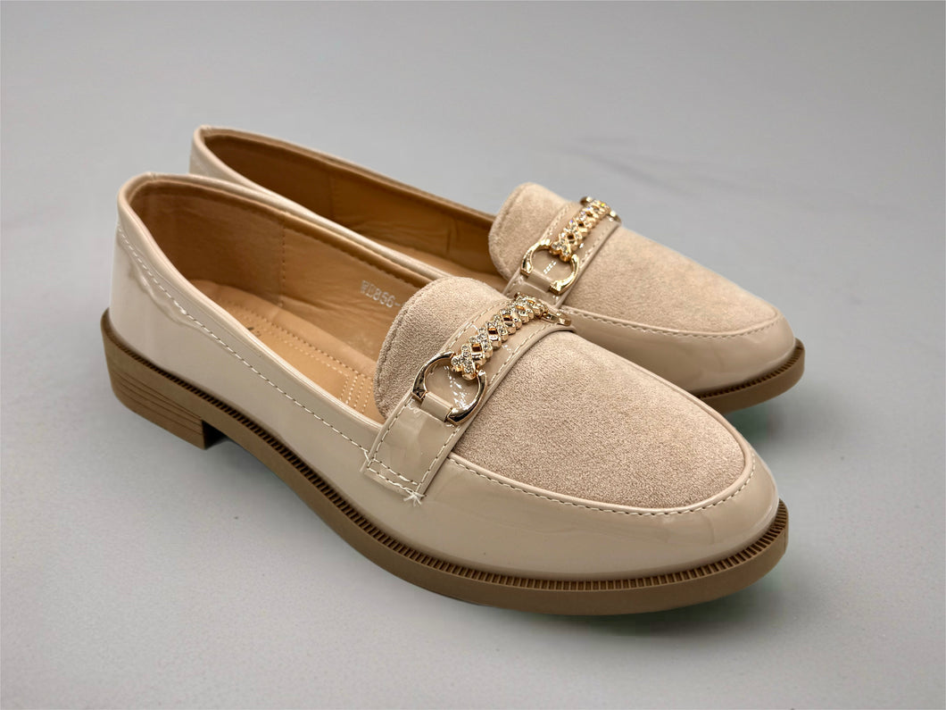 Beth loafers - Nude