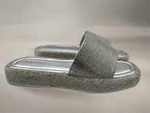 Load image into Gallery viewer, Bling sandals - silver
