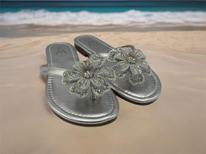 Beatrice sandals - silver