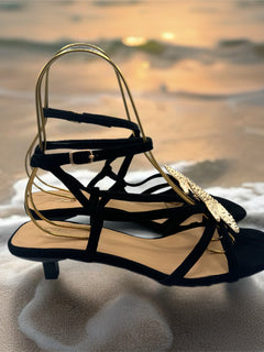 Load image into Gallery viewer, Mauritius heels - Black

