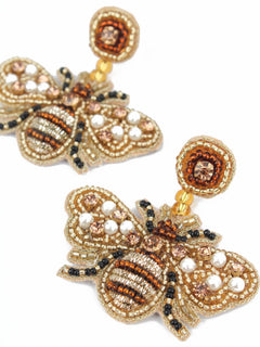 Load image into Gallery viewer, Bee earrings
