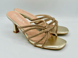 Diva heels  - gold