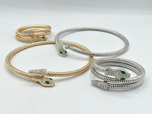 Load image into Gallery viewer, Serpent Choker &amp; Bracelet Collection - 2 Colours
