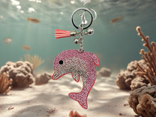 Load image into Gallery viewer, Dolphin Keyring - 2 Colours
