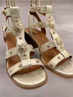 Load image into Gallery viewer, Sunset heels - Champagne
