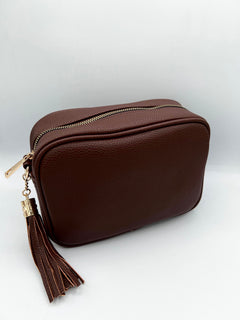 Load image into Gallery viewer, Tassel bag - Gold Metalwork
