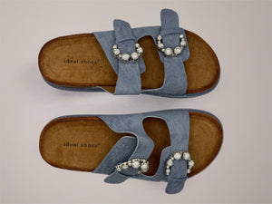 Riley flatforms - blue